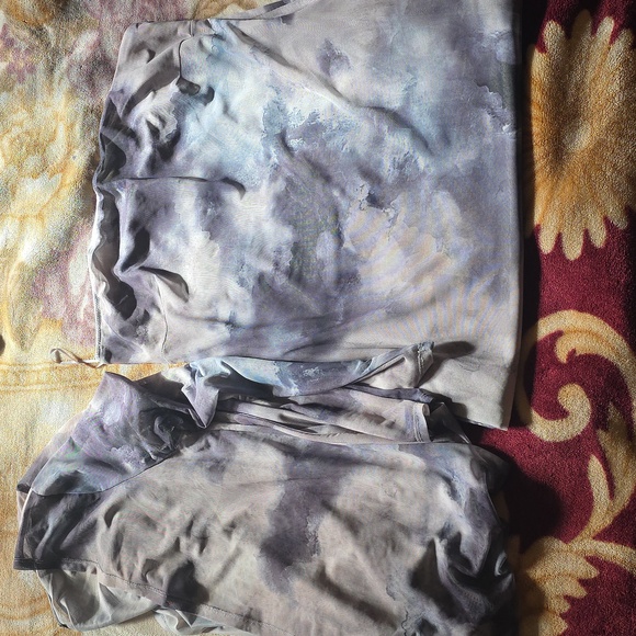 Windy City tie dye midi dress set - Picture 3 of 3